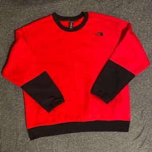 North Face Sweatshirt Red and Black Men’s XL New